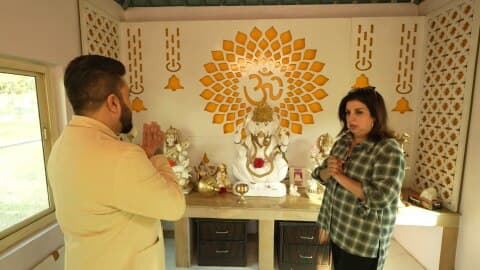 व्लॉग के दौरान फराह खान ने इस खूबसूरत प्रॉपर्टी के कोने-कोने को बहुत ही दिलचस्प अंदाज में कैमरे में कैद किया है।