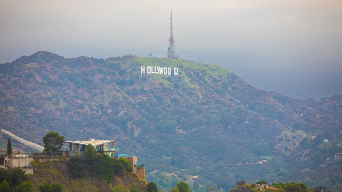 Warner Bros. Water Tower Repainted Following Historic Skydance Merger