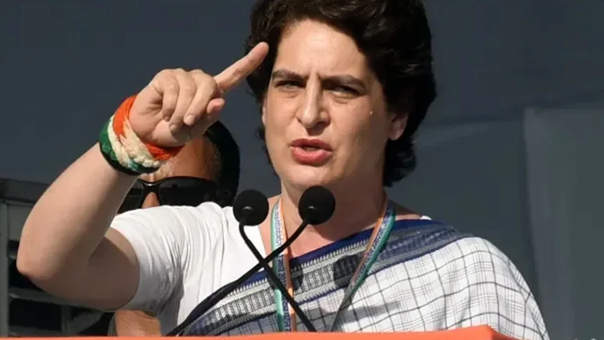 Video: High-Voltage Drama In Delhi As Priyanka Gandhi Lays On Street, Alleges Police Brutality During Protest