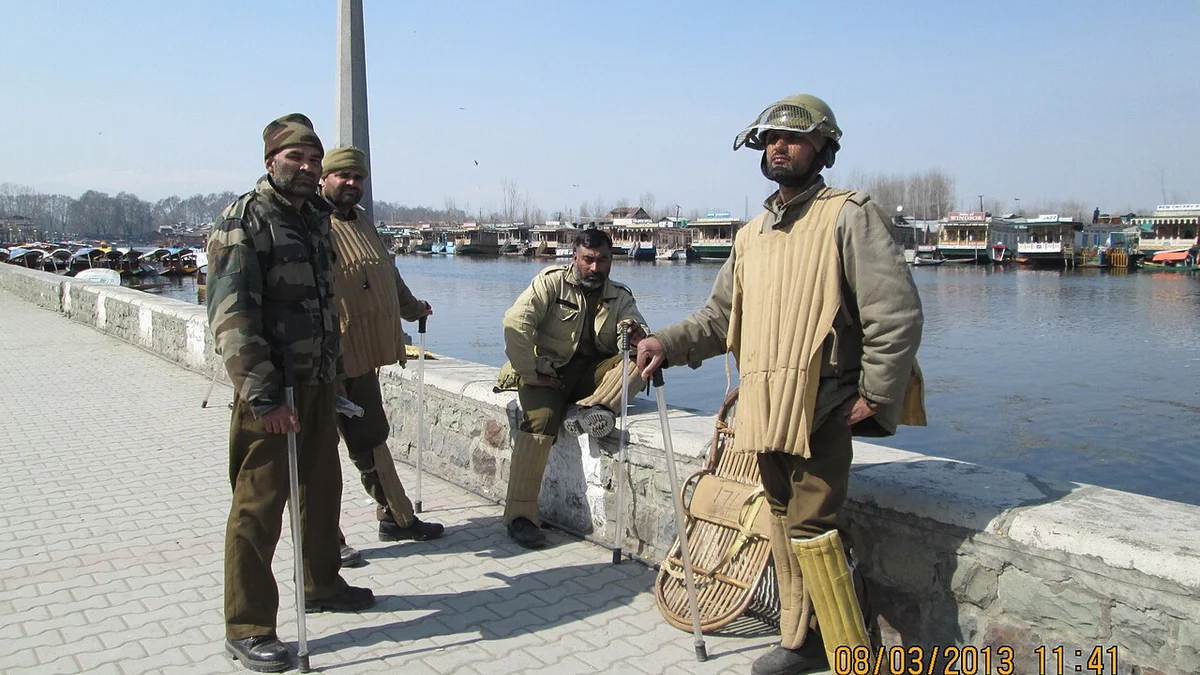 Major Terrorist Plot Thwarted in Kashmir, Five Terror Associates Arrested with Weapons