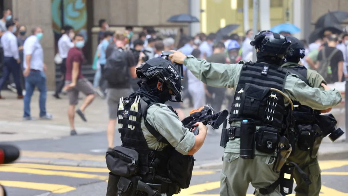 France Faces Intense Scrutiny Over Police Tactics at High School Protests