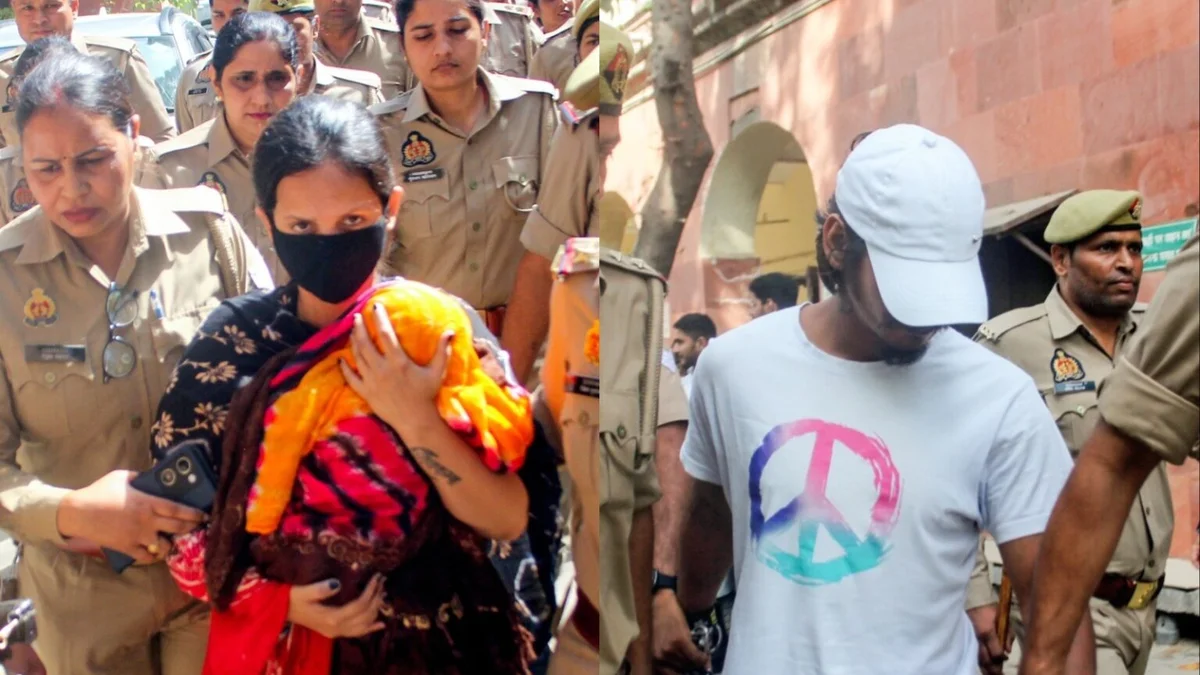 मौत की सजा पाने के बाद जेल की नई दुनिया में पहुंचे मुजरिम, मुस्कान को मिली साड़ी तो साहिल को मिला कुर्ता-पायजामा