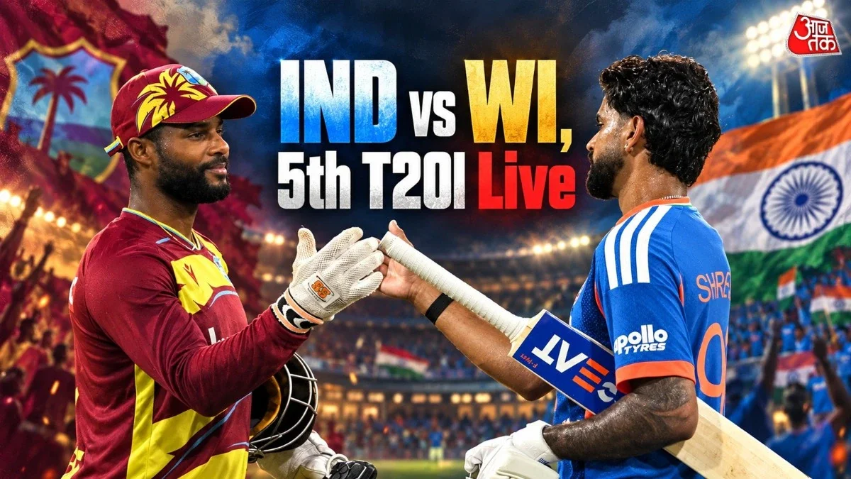 India vs West Indies 5th T20I Decider Threatened by Rain in Bengaluru