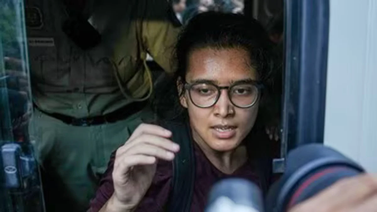 Neha Bora alleges Delhi Police treated her like a hardened criminal during overnight detention