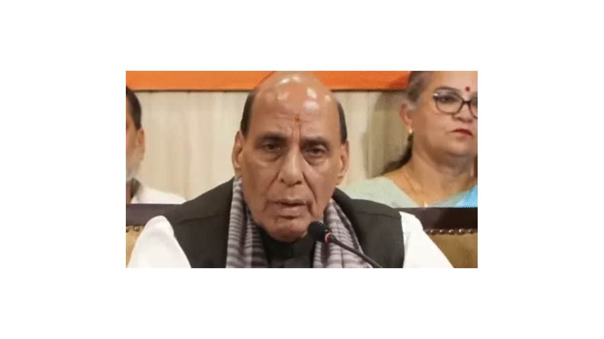 राजनाथ सिंह का विपक्ष पर तीखा हमला: बोले- देश में रिजीम चेंज की साजिश रच रहा है INDIA गठबंधन